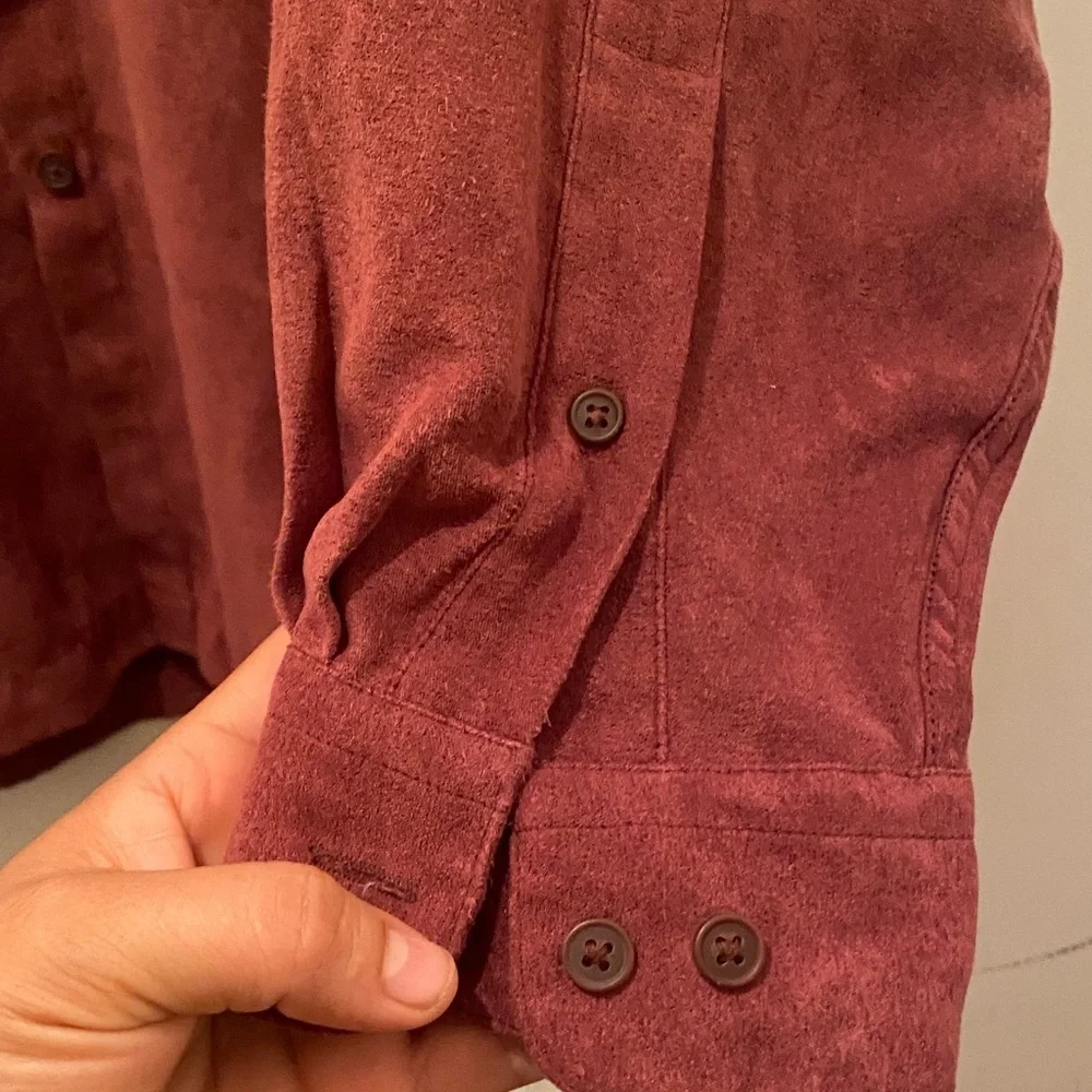 Van Heusen Men's Terracotta Shirt Jacket